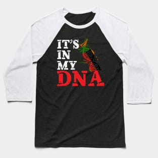 It's in my DNA - Zambia Baseball T-Shirt